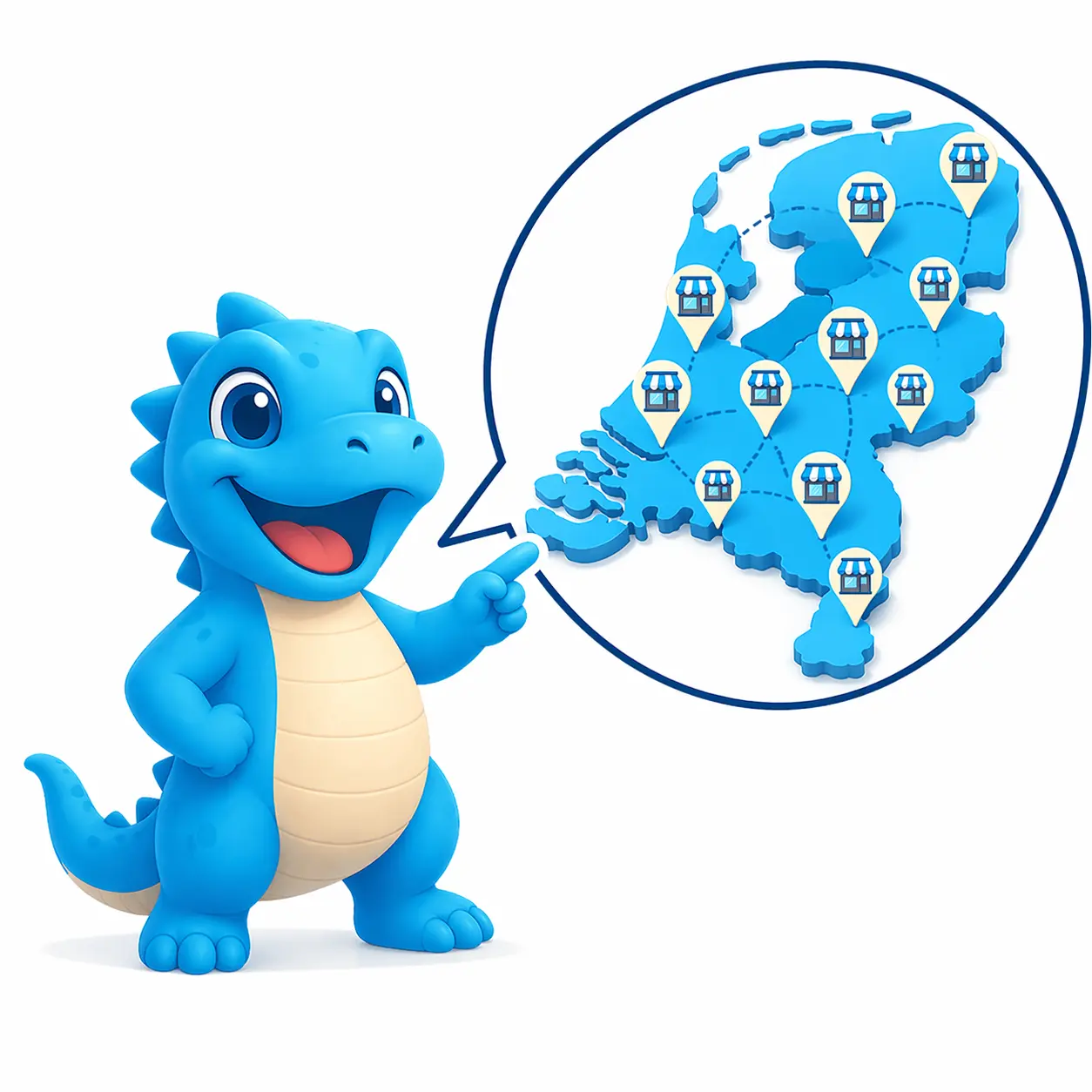 Tiny Dinosaur landelijk groeien